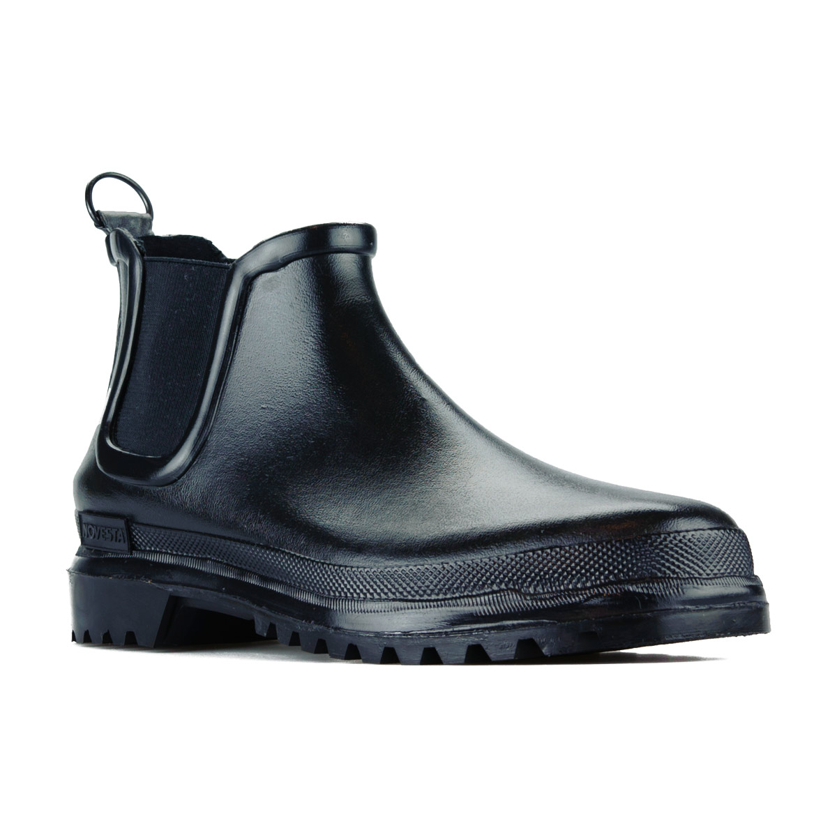 NOVESTA Chelsea Rain Boot 615 Halbhohe Gummistiefel Damen Novesta_Chelsea-Boot-615-Women_black_02