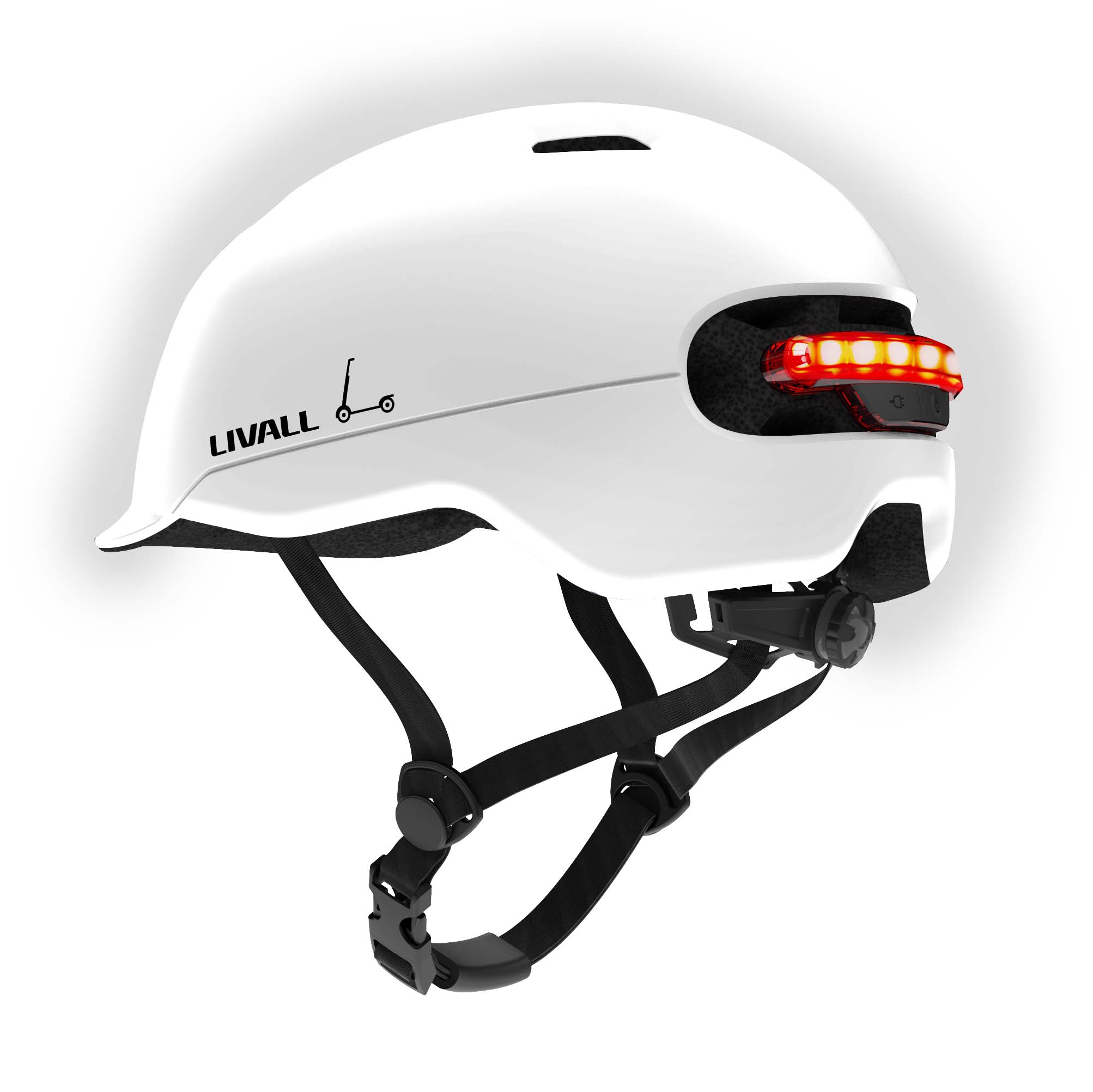 Livall C20 Fahrradhelm C20-Livall-white-2