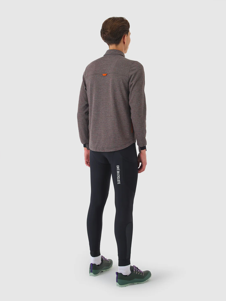 Café du Cycliste Pascaline Gravel Hemd Radtrikot Unisex Cafe-du-Cycliste_Pascaline_Jersey-Long-Sleeve_Henna_05