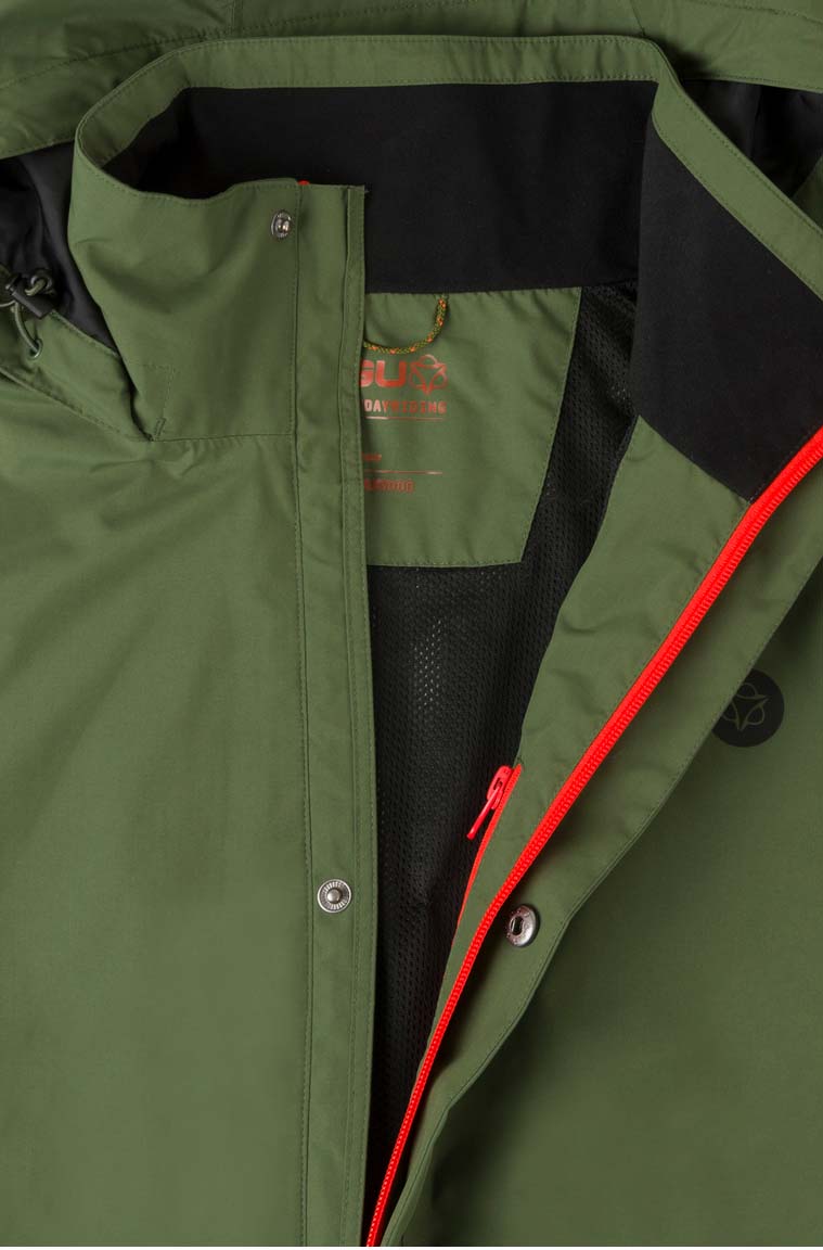 AGU Section Essential Regenjacke Herren 430302-AGU-Rainjacket-Section-Men-army-green-green-Detail1