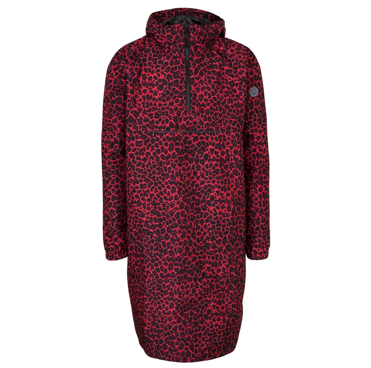 AGU Motion Leoprint Regenponcho Unisex Bekleidung, Mantel