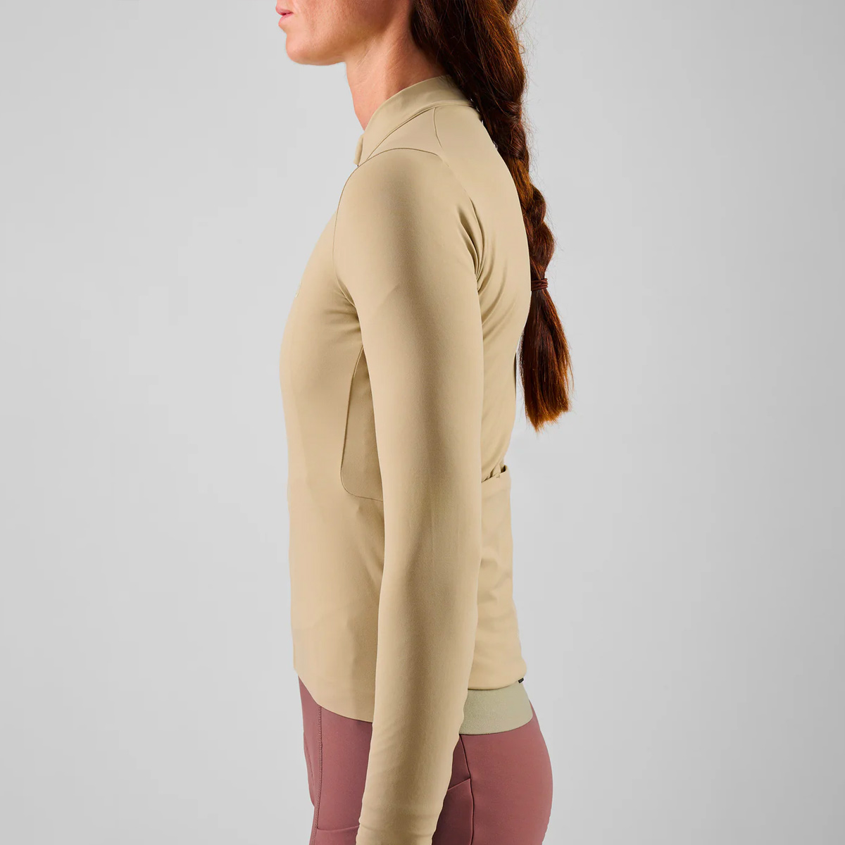 PEdALED Element Langarm Radtrikot Damen Pedaled_Element-Jersey-Women_Beige_06