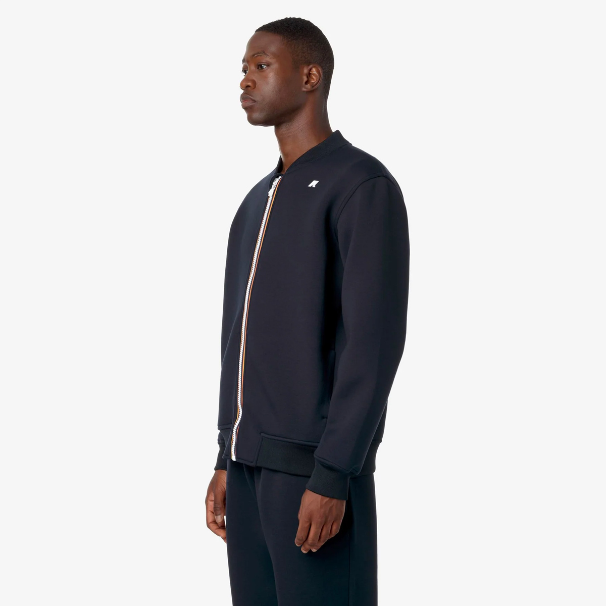 K-WAY Abel Spacer Sweatjacke Herren k-way_ABEL-SPACER_Jacket_blue-depth_04