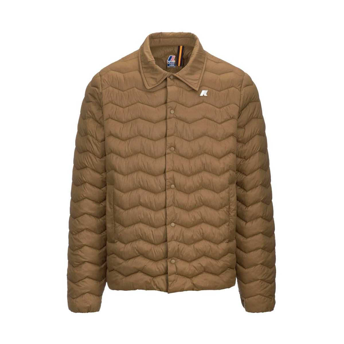 K-WAY Bruno Steppjacke Herren k-way_BRUNO-QUILTED-WARM_Jacket_brown-corda_01