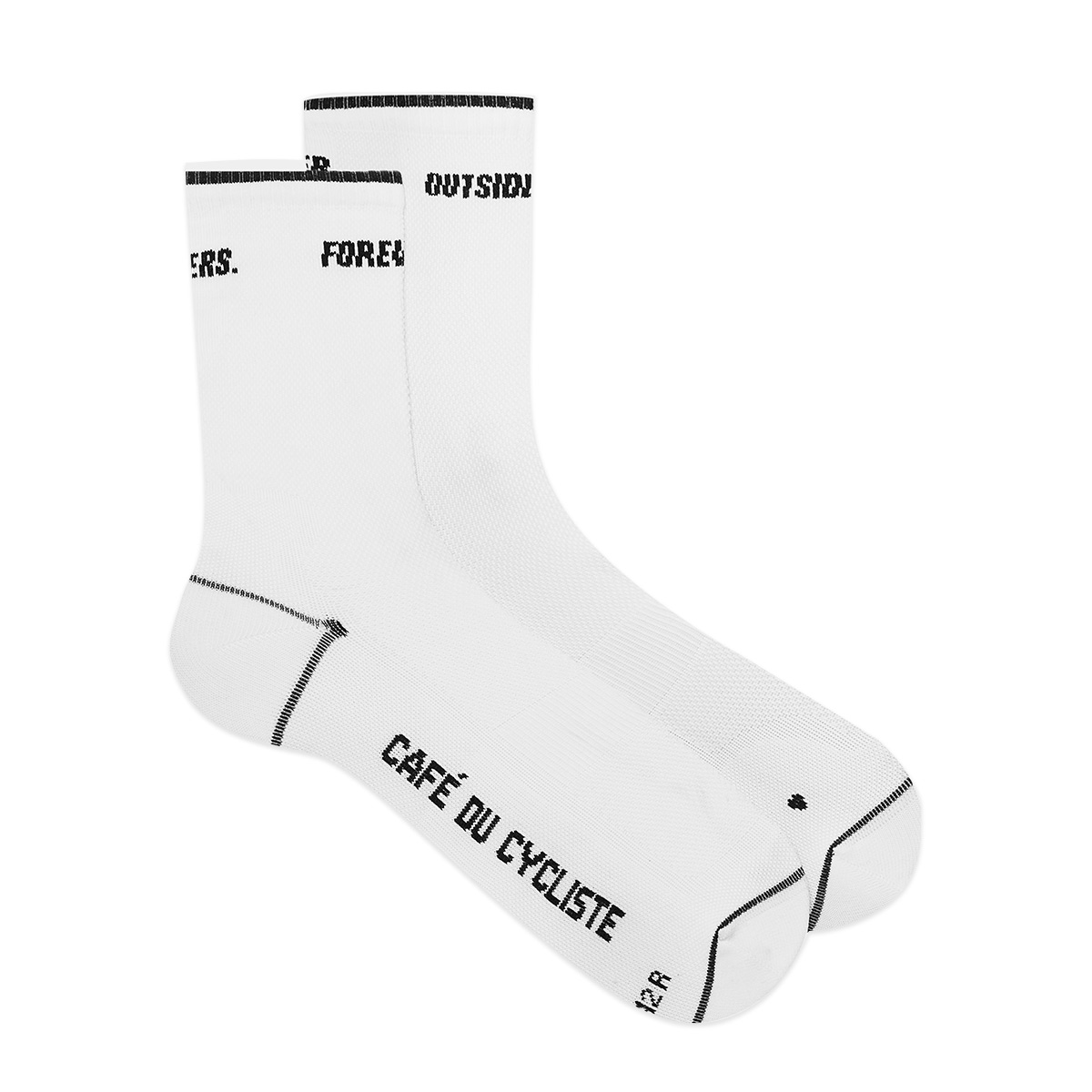 Café du Cycliste Motto Summer Radsocke Unisex Bekleidung, Strumpfwaren, Socke
