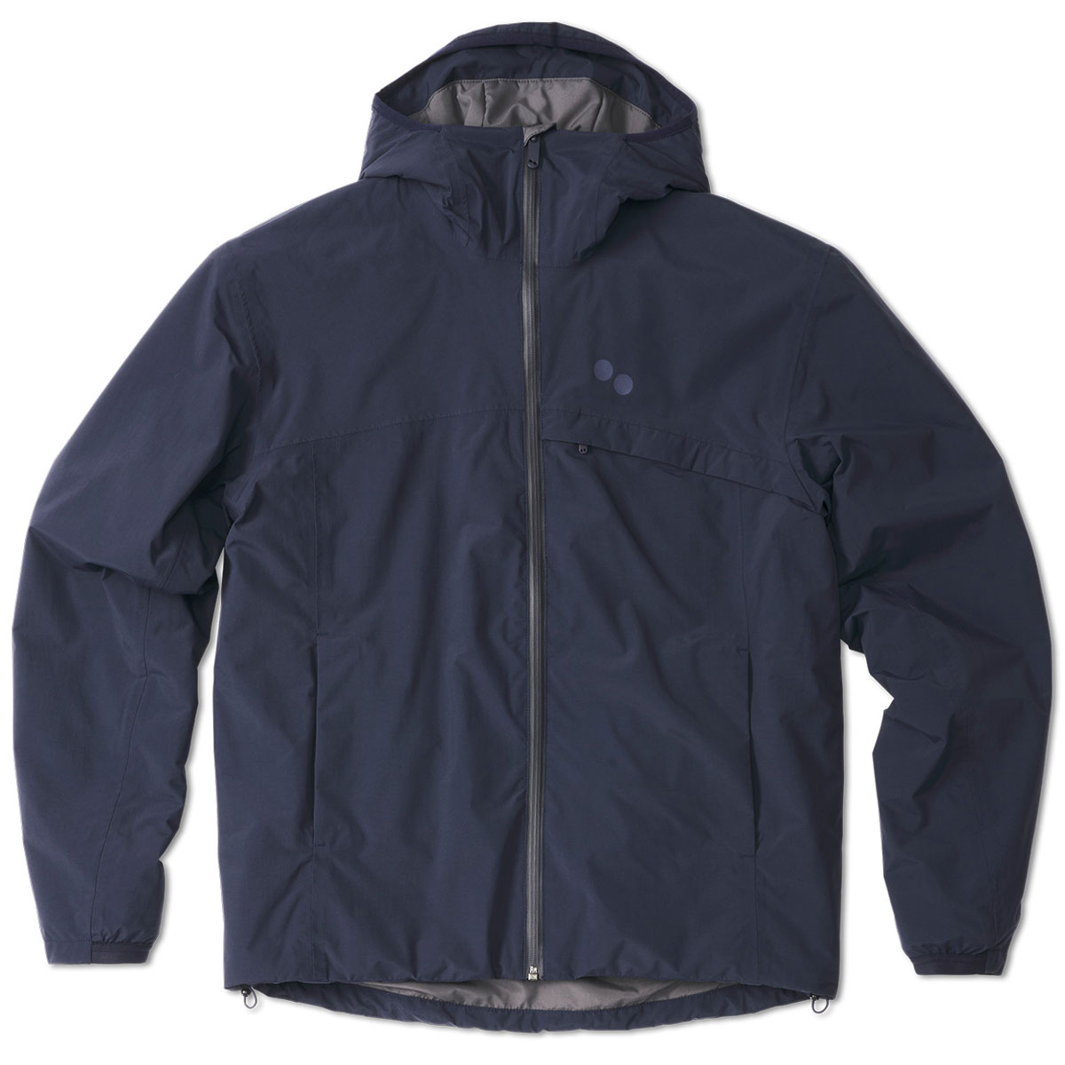 Pinqponq Regenjacke Herren PPC-HOJ-001-30178-pinqponq-Hoodie-Jacket-Men-Fjord-Navy-01, Bekleidung, Mantel, Jacke
