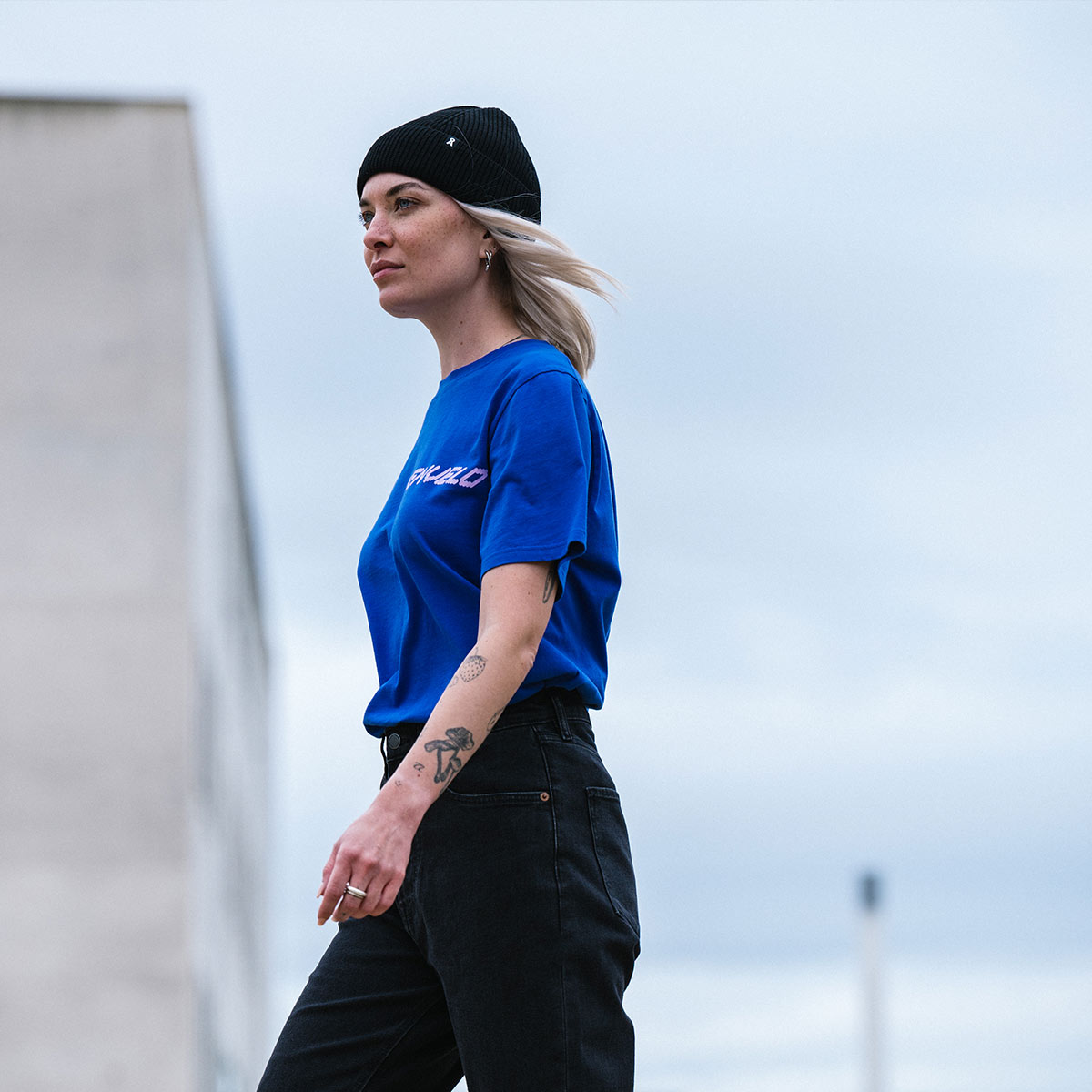 GENVELO T-Shirt Unisex GENVELO_T-Shirt_blue_04