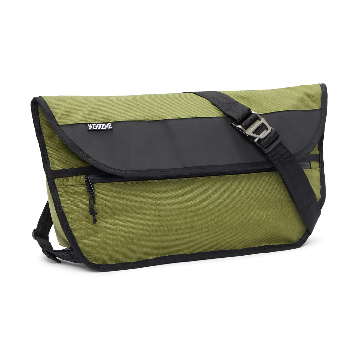 Chrome Industries Simple Messenger MD 12 L Umhängetasche Chrome-Simple-Messenger-MD-332-OLBR-1, Leinwand, Tasche, Erste Hilfe, Zubehör, Handtasche