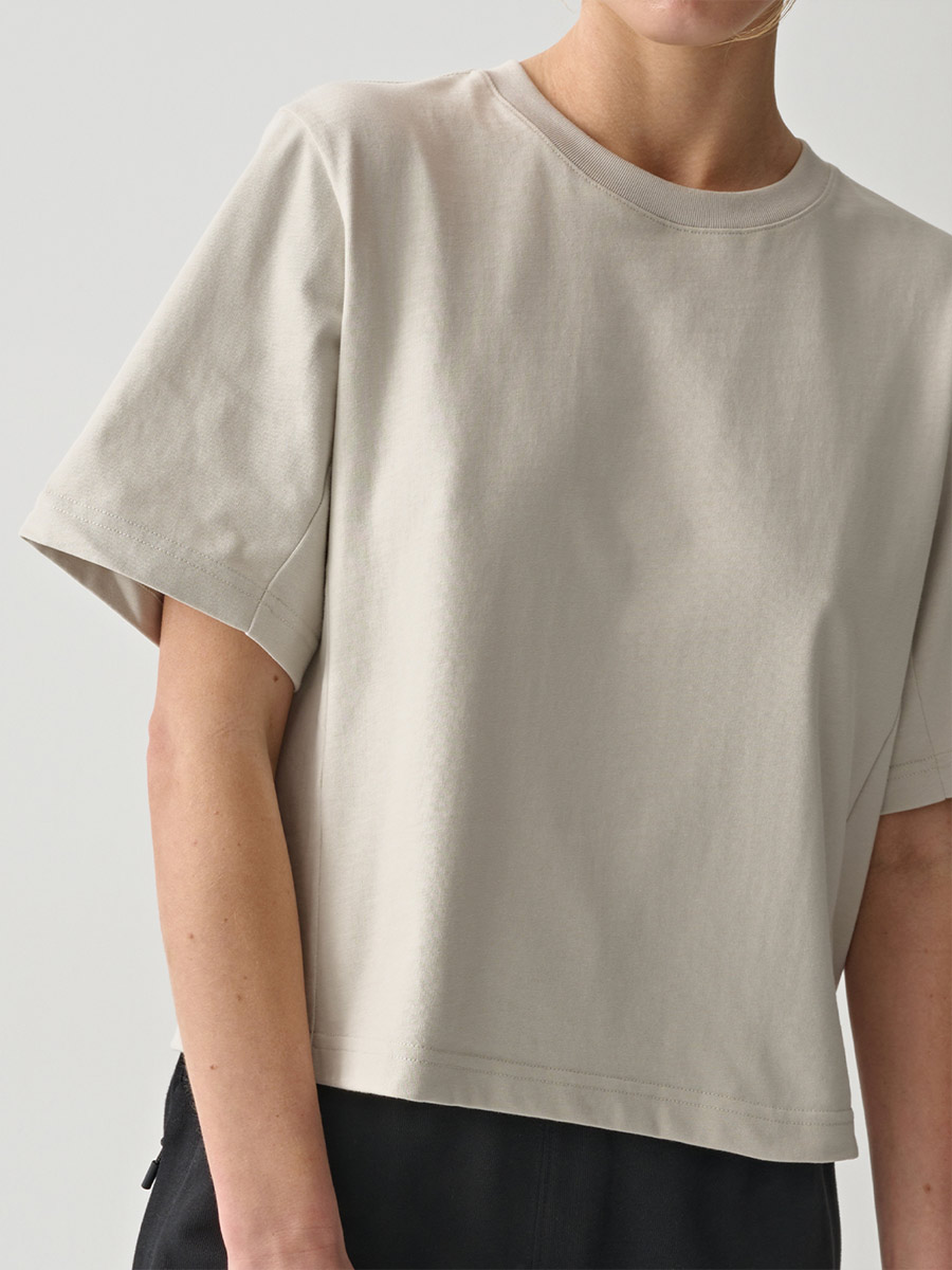 MAAP Essentials T-Shirt Damen Maap_MPWTO240624_FOG1-Womens-Essentials-Tee_Fog_Aero_03