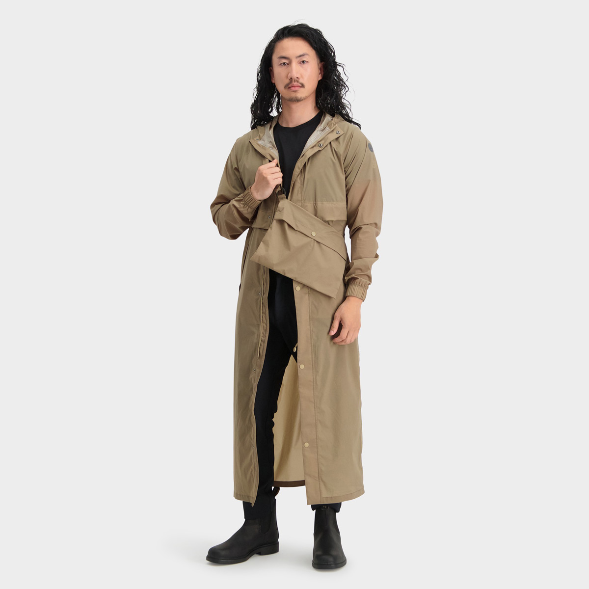 AGU Packable Regenmantel Unisex AGU_Packable_Rain_Parka_Unisex_43440800_007_mod_02