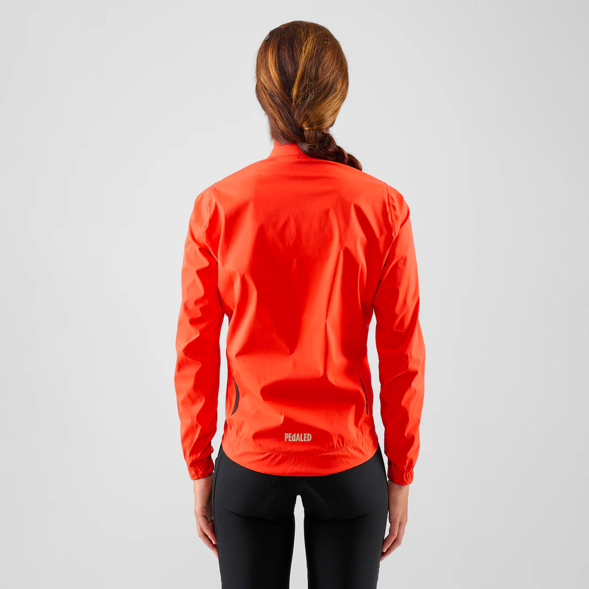 PEdALED Element Regenjacke Damen Pedaled_Element-Windproof-Jacket-Women_Orange_04