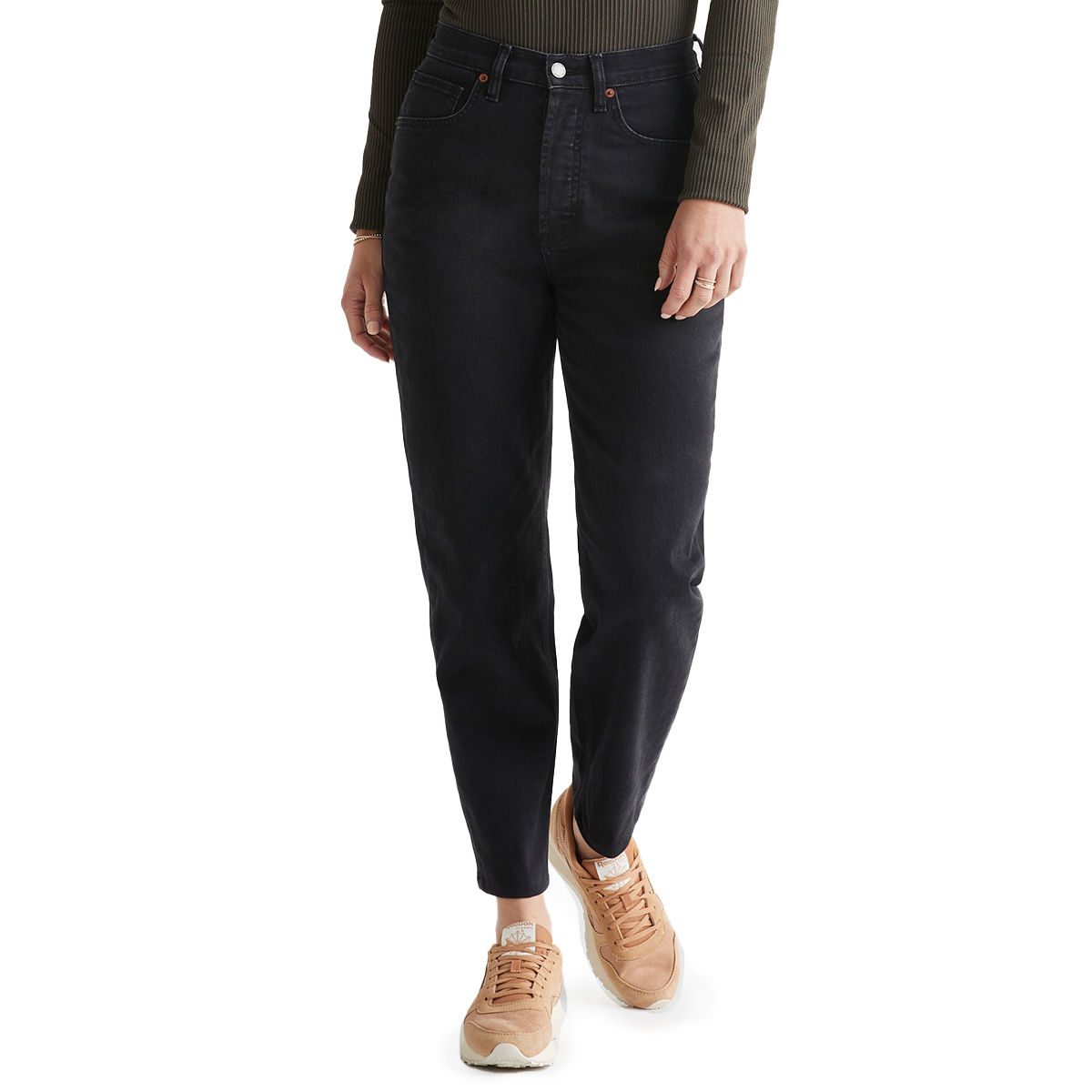 DUER Arc Performance High Waist Jeans Damen DUER_Performance-Denim-High-Rise-Arc-_Aged-black_Women_01