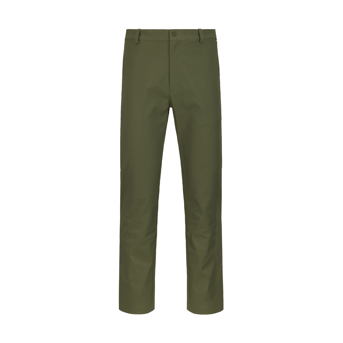 K-WAY Elia Twill Peach Chino Hose Unisex K-Way_ELIA-TWILL-PEACH-Chino-Unisex_Green-Cypress_01
