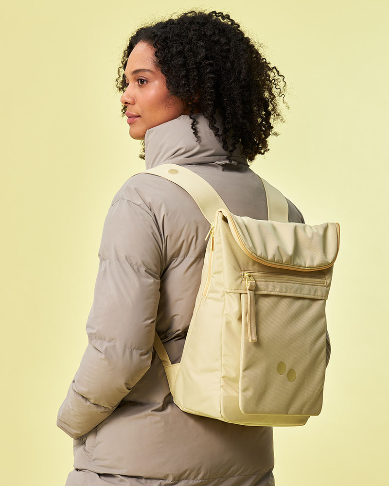 Pinqponq Klak 2 Pure 13L Rucksack pinqponq-PPC-RLT-001-10053-Klak-Buttercream-Yellow-2