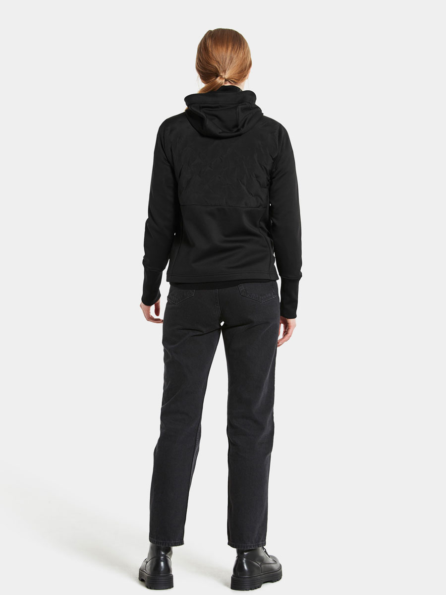Didriksons VALDA Jacket 2 Fleecejacke Damen Didriksons_valda_womens_fullzip_2_504294_060_back1_m222
