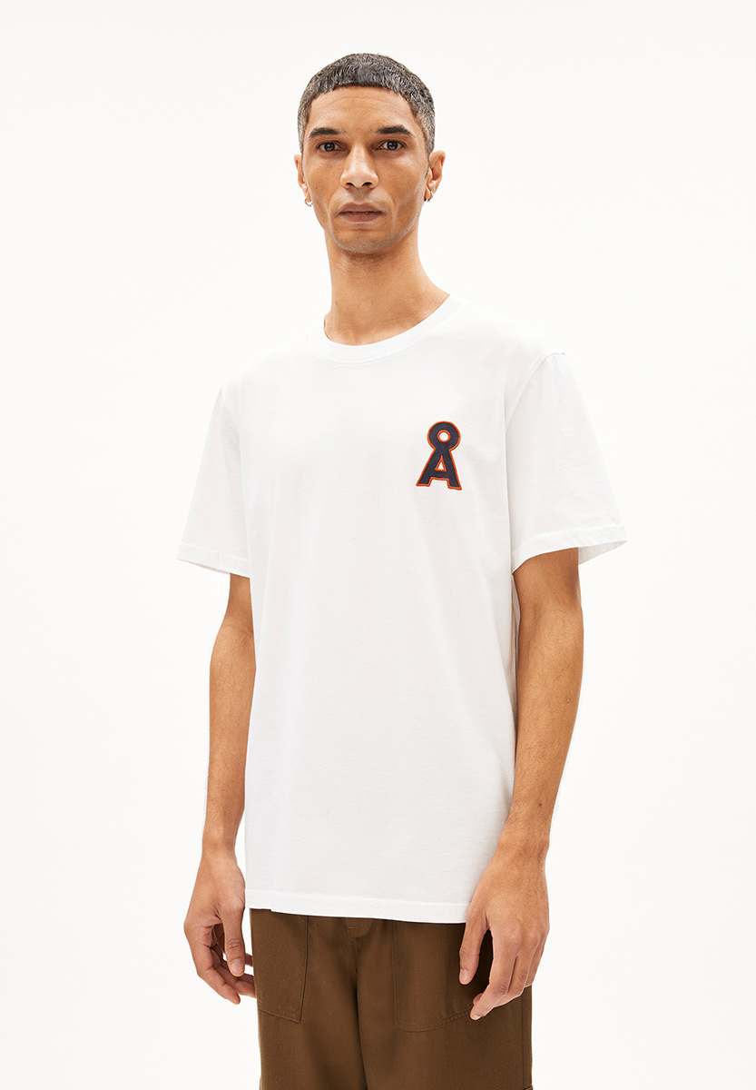 ARMEDANGELS Aadoni A Signature T-Shirt Herren Armedangels_AADONI-A-SIGNATURE_T-Shirt_Men_white_02