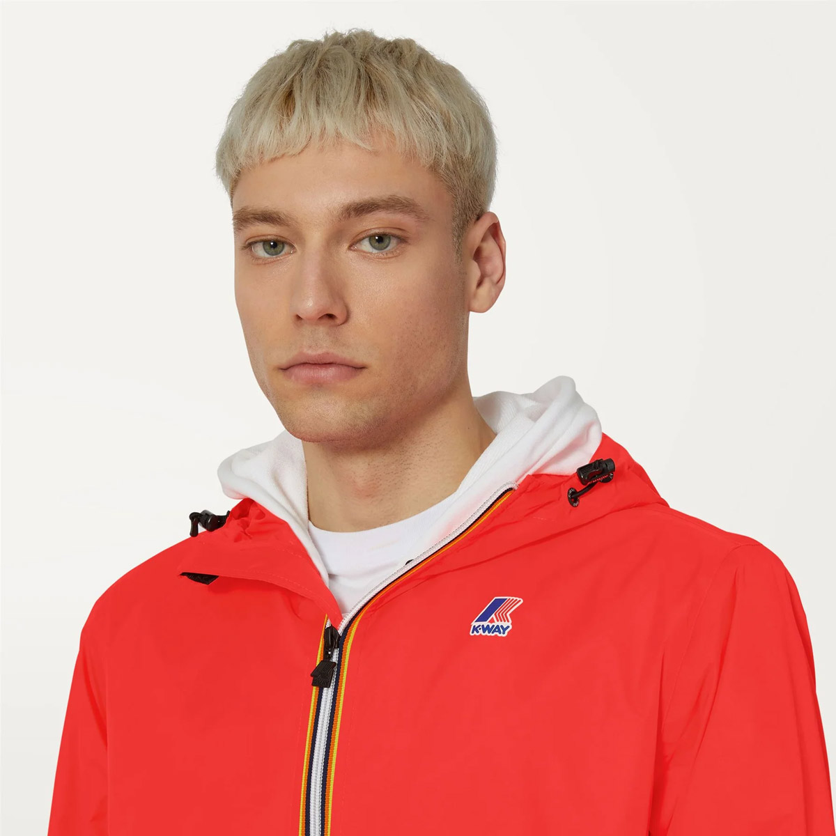 K-WAY Le Vrai 3.0 Claude Regenjacke Unisex K-Way_Le-Vrai-3-0-Claude-Regenjacke_red-papavero_03