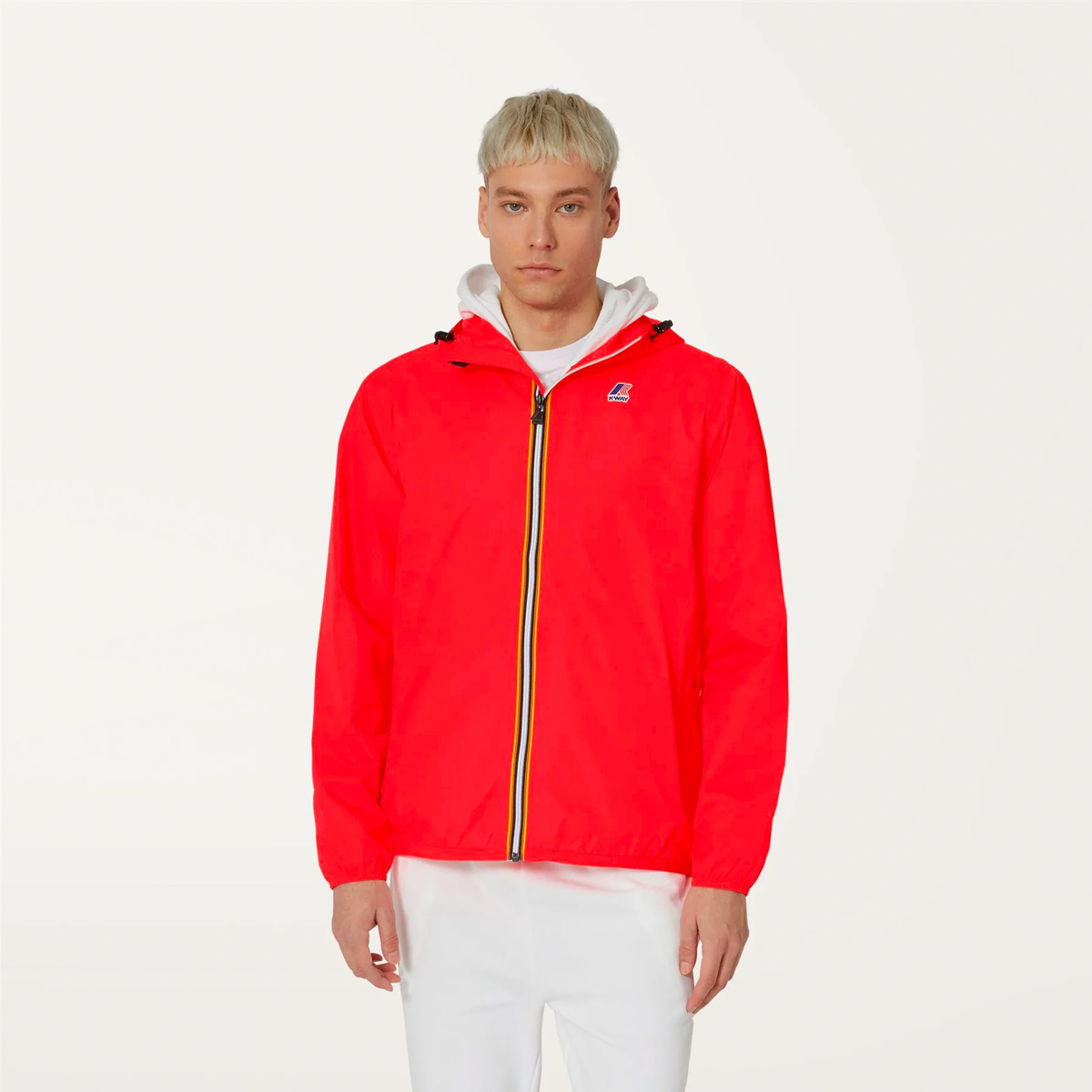 K-WAY Le Vrai 3.0 Claude Regenjacke Unisex K-Way_Le-Vrai-3-0-Claude-Regenjacke_red-papavero_04
