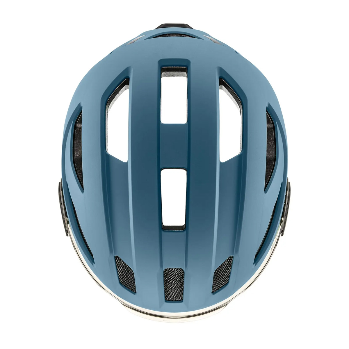 uvex stride visor Helm mit Visier Unisex blue matt blau uvex stride visor Helm mit Visier Unisex blue matt blau von oben