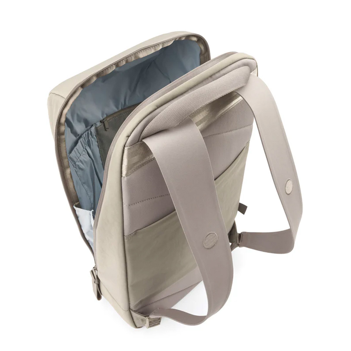 Pinqponq Kontor 16L Business Rucksack pinqponq_KONTOR-Crinkle-Tagesrucksack_Taupe_03