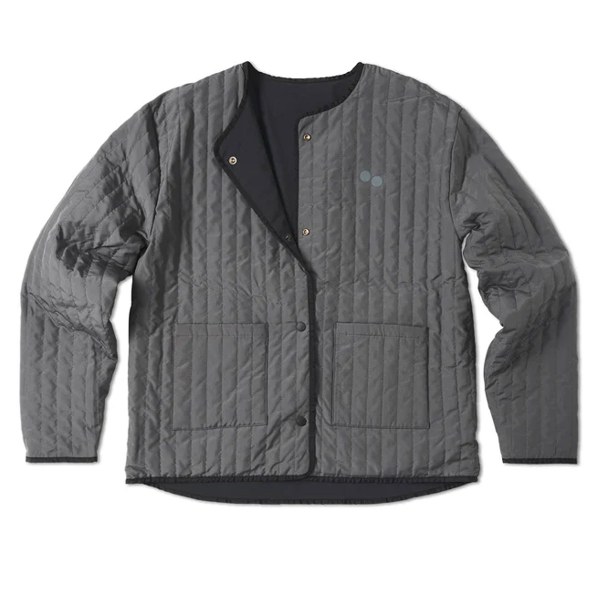 Pinqponq Reversible Wendbare Steppjacke Unisex pinqponq_Reversible-Jacket_Unisex_Tune-Black_01, Bekleidung, Mantel, Jacke, Blazer