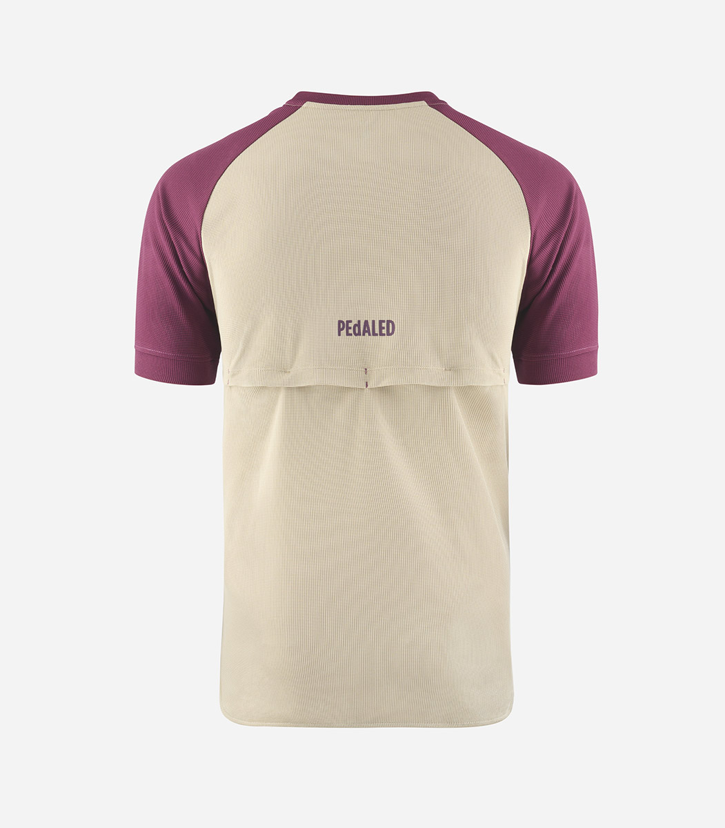 PEdALED Yama Trail Power Dry T-Shirt Herren PEdALED_YAMA_TRAIL_POWERDRY-TEE_BEIGE_02
