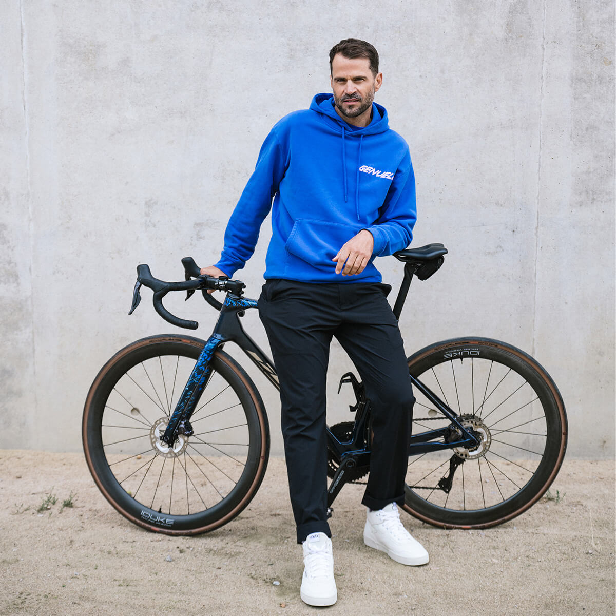 GENVELO Hoodie, Herren, blau