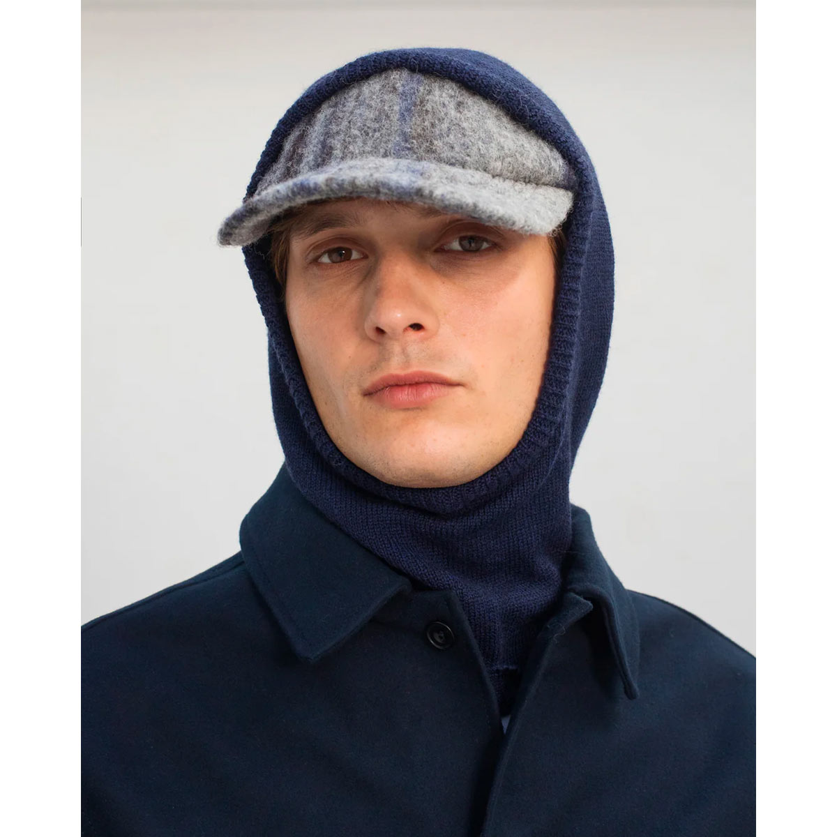 ROTHOLZ Gestrickte Merino Balaklava Unisex Rotholz_KnitHoodMerinoWool-ClassicNavy_06
