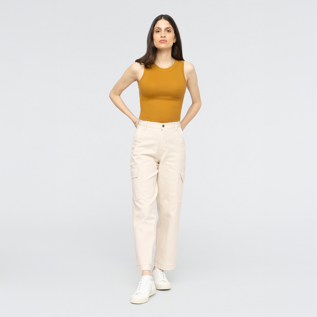 DUER LuxTwill High Waist Cargohose Damen DUER LuxTwill High Waist Cargohose Damen