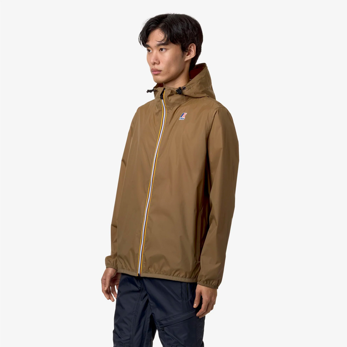 K-WAY Le Vrai 3.0 Claude Regenjacke Unisex K-Way_Le-Vrai-3-0-Claude-Regenjacke_brown-corda_05