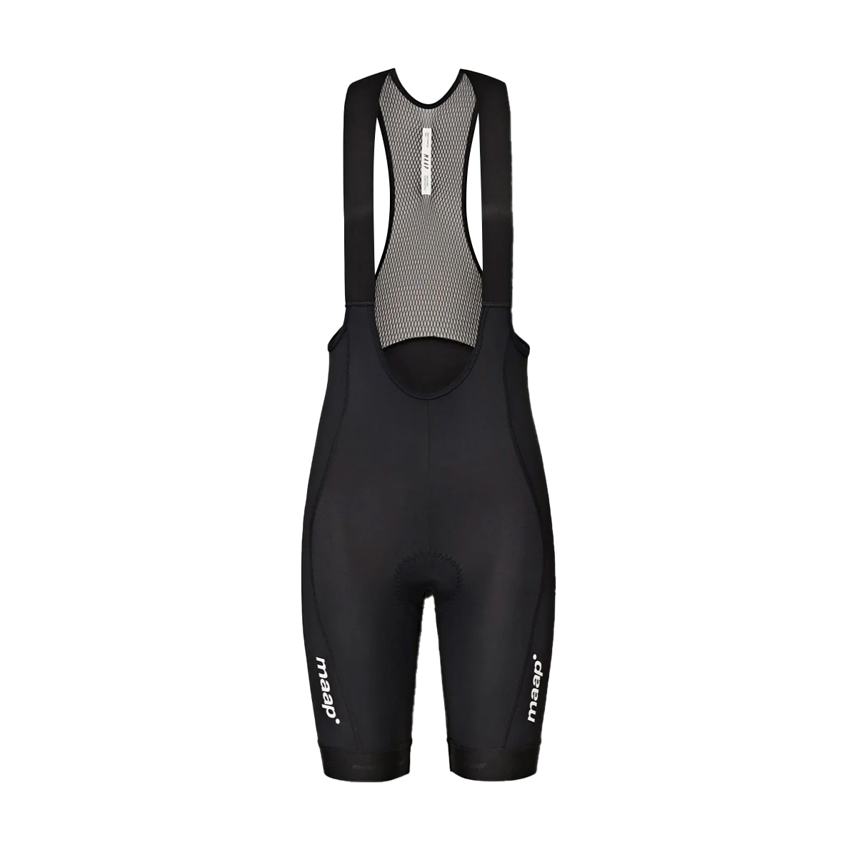 Maap Training Bib 3.0 Women Damen Radsport Hose Black Black Schwarz Freisteller Vorne