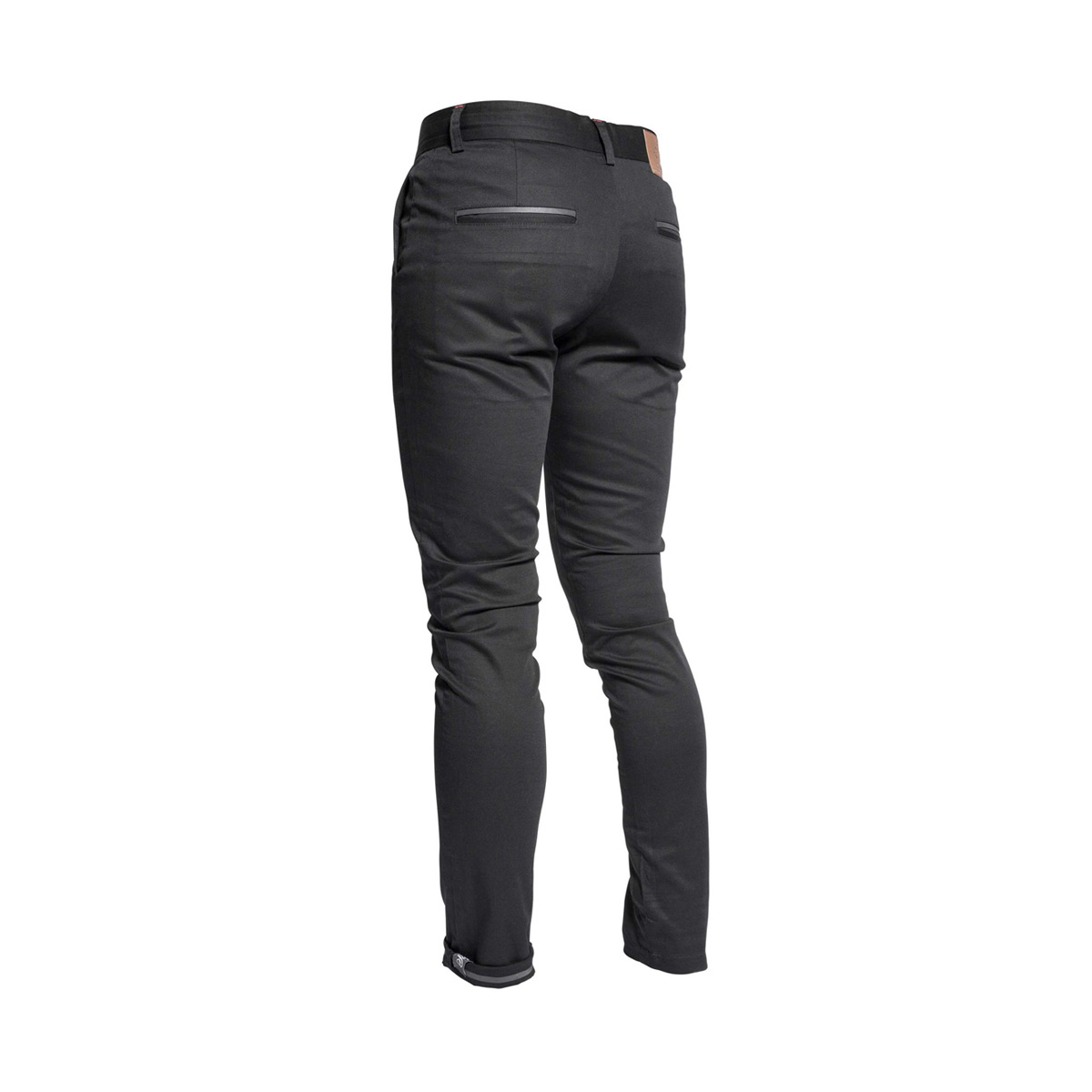 Sigr Riksväg 99 Cycling Chino Classic Damen 180921-Sigr-Chinos-hinten-2062-dam-schwarz