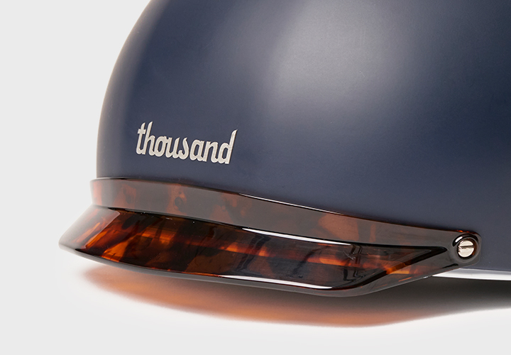 Thousand Chapter MIPS Fahrradhelm thousand-helmet-chapter-details-club-navy-visor
