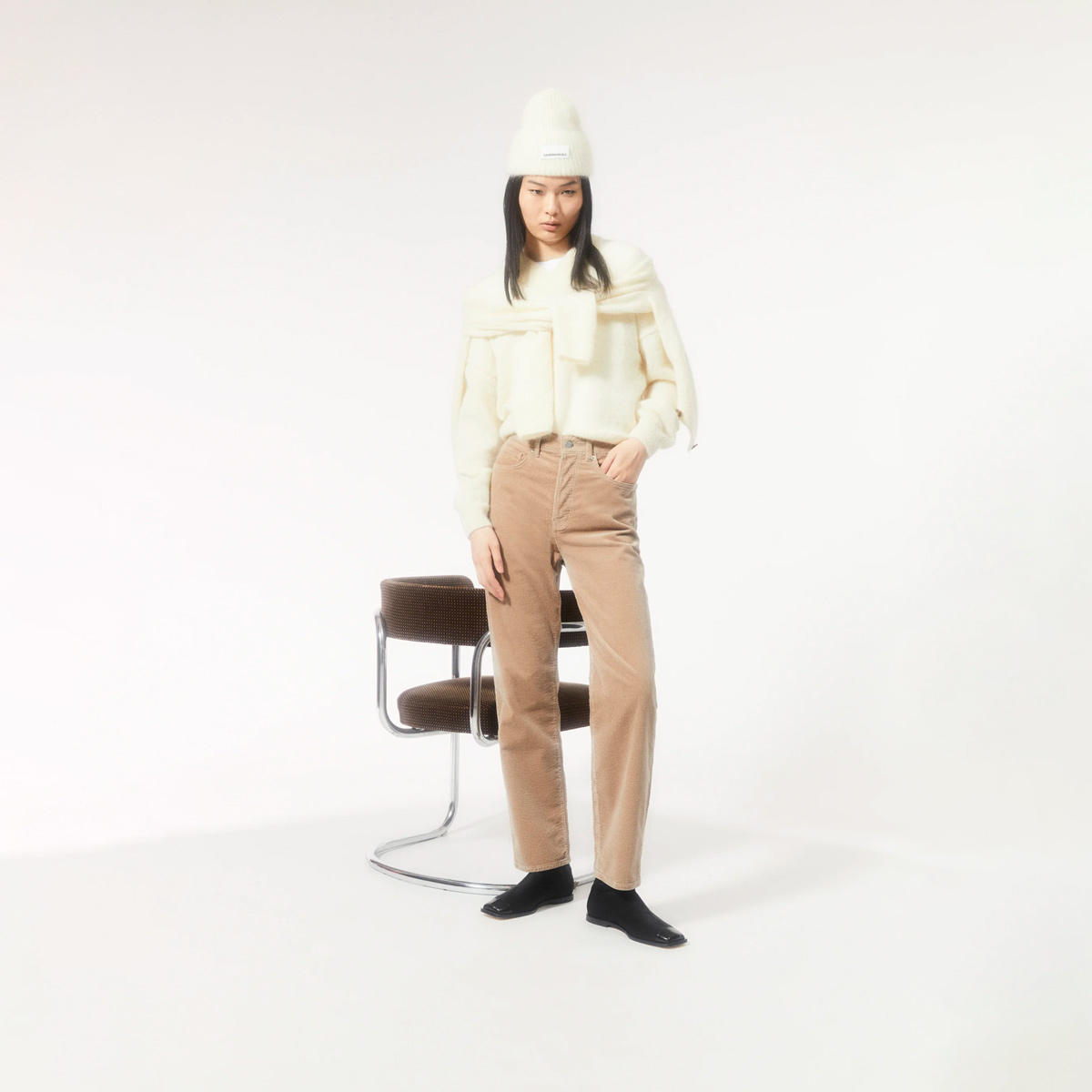 ARMEDANGELS Aaikala Corduroy Straight Fit Cordhose Damen ArmedAngels_AAIKALA-CORDUROY-Hose-Women_cinnemon-dust_06
