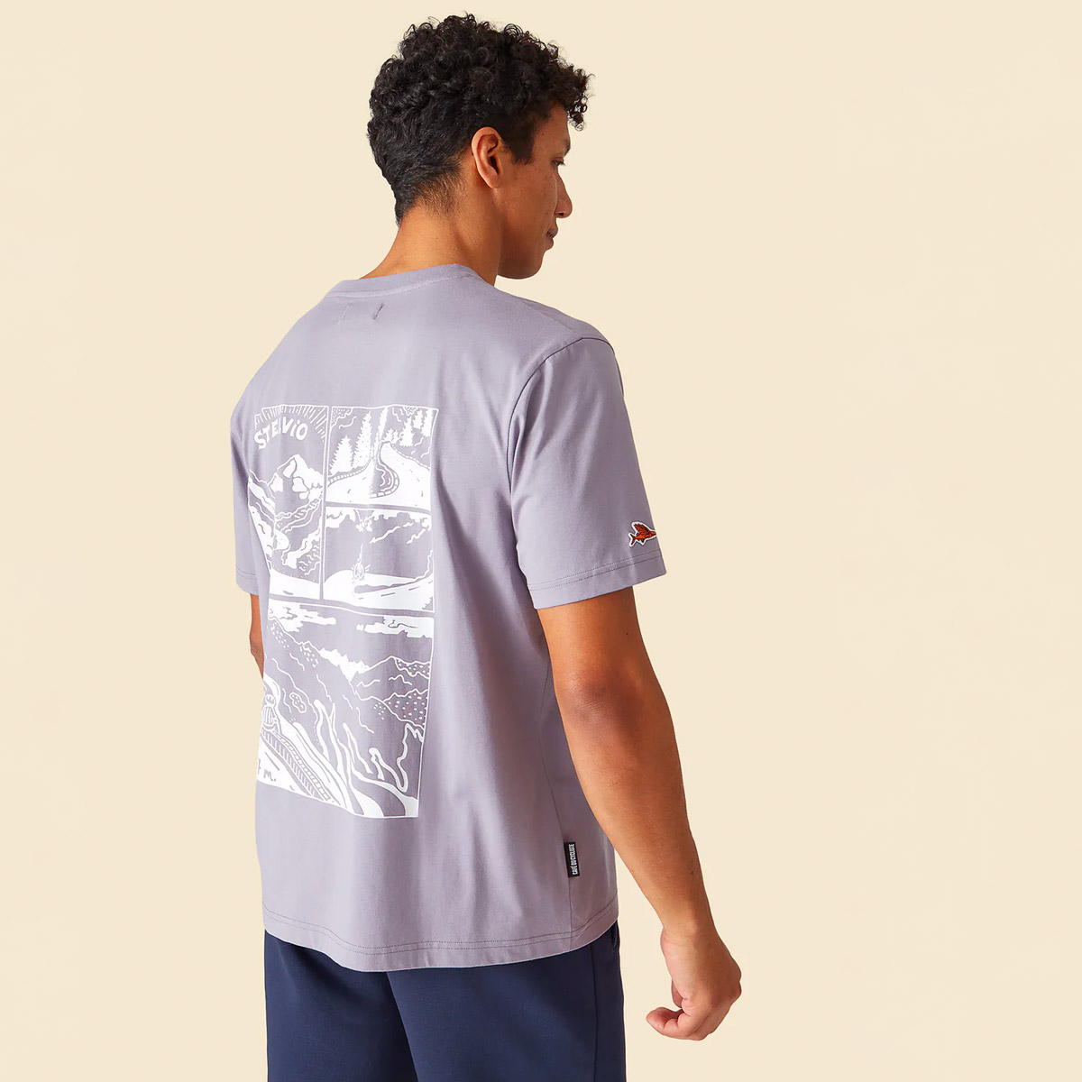 Café du Cycliste Col Stelvio T-Shirt Unisex Café du Cycliste Col Stelvio T-Shirt Unisex