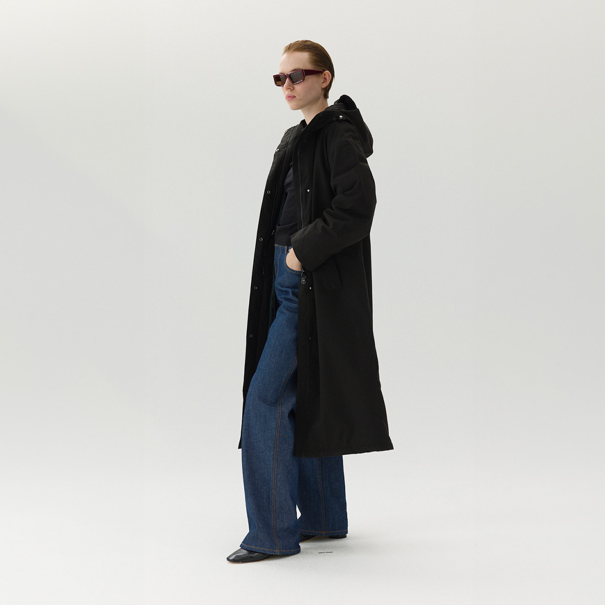 Welter Shelter Roomy Long Tube Mantel Damen Welter-Shelter_ROOMY-LONG-TUBE_Women_black_03