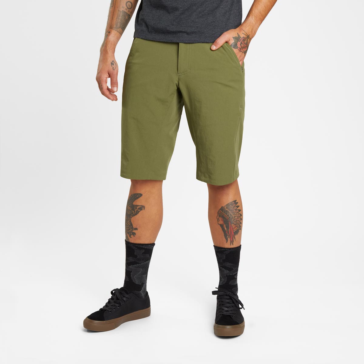 Chrome Industries Sutro Shorts Herren Chrome_AP-486-Sutro_Short_OLBR_3