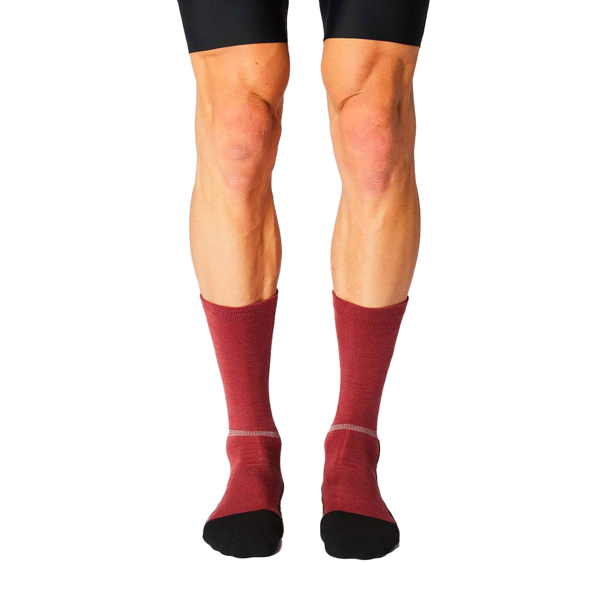FINGERSCROSSED Merino Radsocken Unisex MERINO-WINTER-BURGUNDY_M1-Fingerscrossed