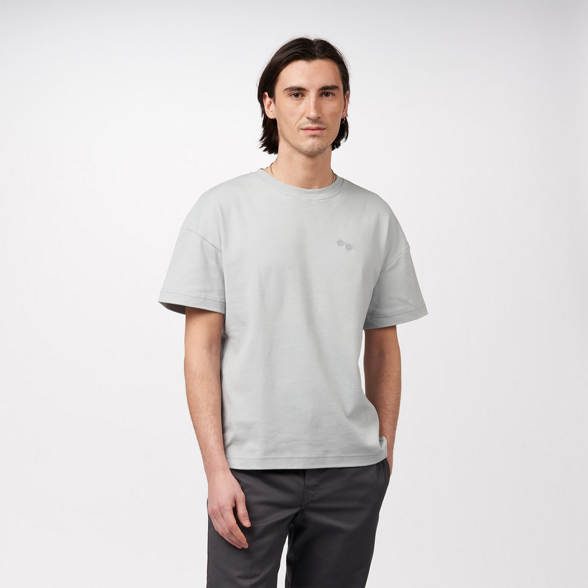 Pinqponq T-Shirt Unisex PPC-TSH-101-80103-pinqponq-T-Shirt-Unisex-Iced-Grey-55IPwNQhpiOA35Z