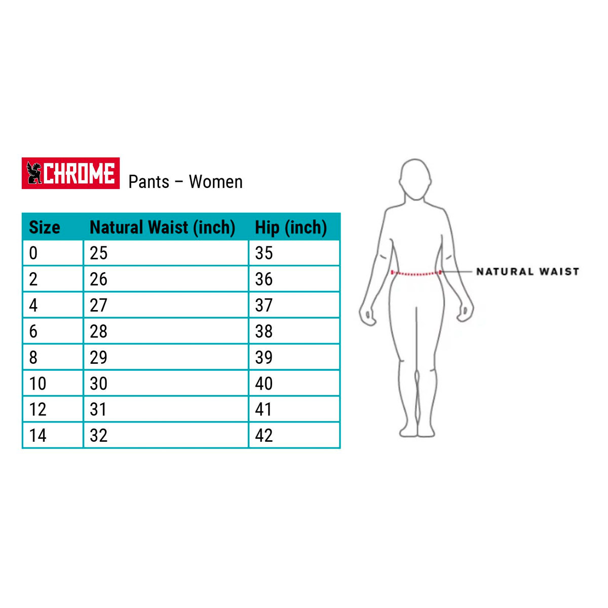 Chrome Industries Anza Shorts Damen Chrome_Pants-Size_Women_englisch