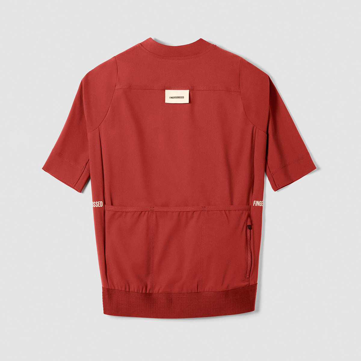FINGERSCROSSED #ROAD JERSEY Women Rad Trikor Radsport Damen brick rot FINGERSCROSSED #ROAD JERSEY Women Rad Trikor Radsport Damen brick rot Freisteller hinten