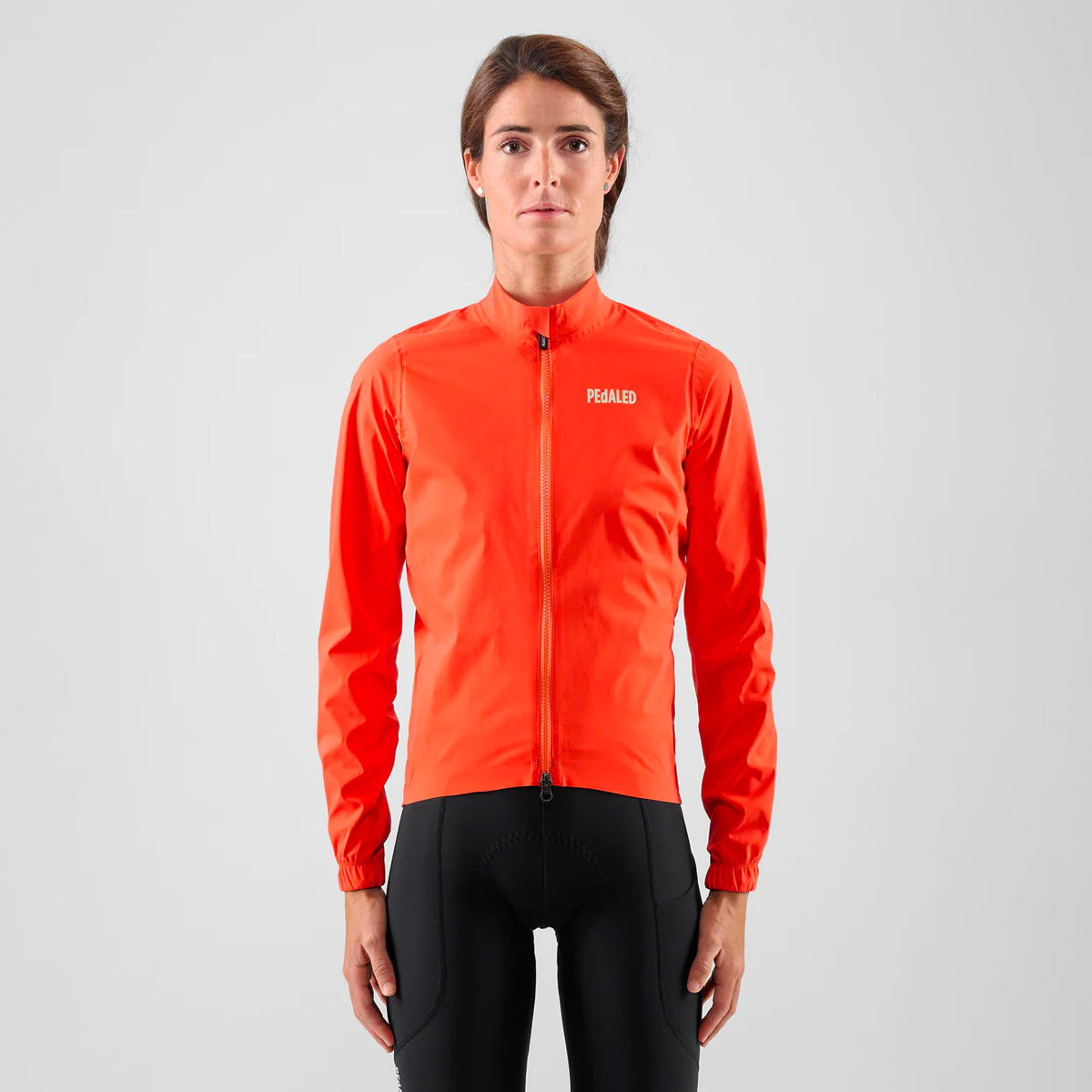PEdALED Element Regenjacke Damen Pedaled_Element-Windproof-Jacket-Women_Orange_02