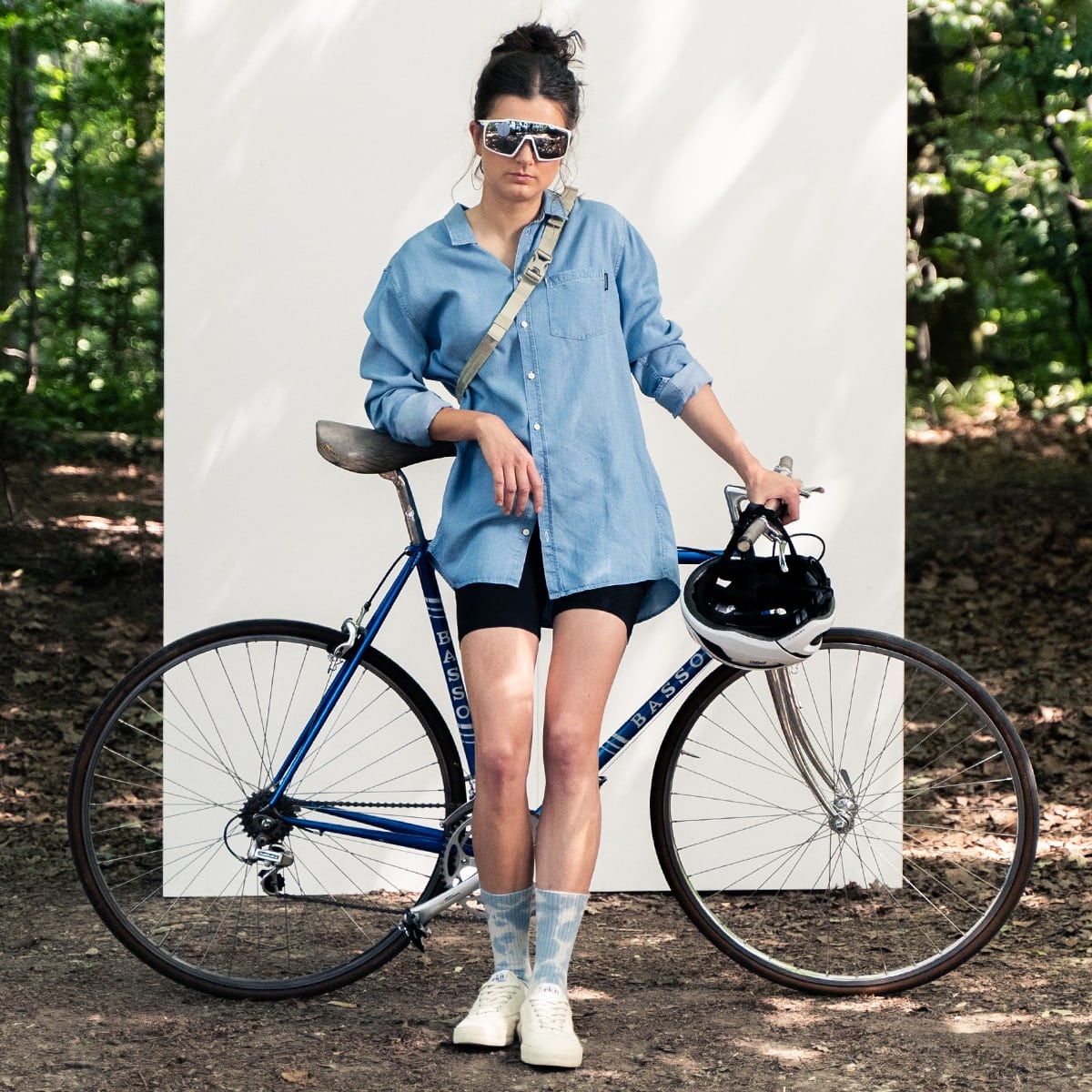 ARMEDANGELS Nedaa Litaa Radlerhose Damen outfit-lynn-recolution-socks-lantana