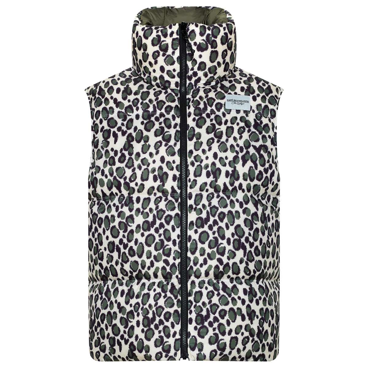 Café du Cycliste Coralie Thermo Weste Unisex Cafe_du_Cycliste-Coralie_Camouflage_kaki_Unisex_FR2