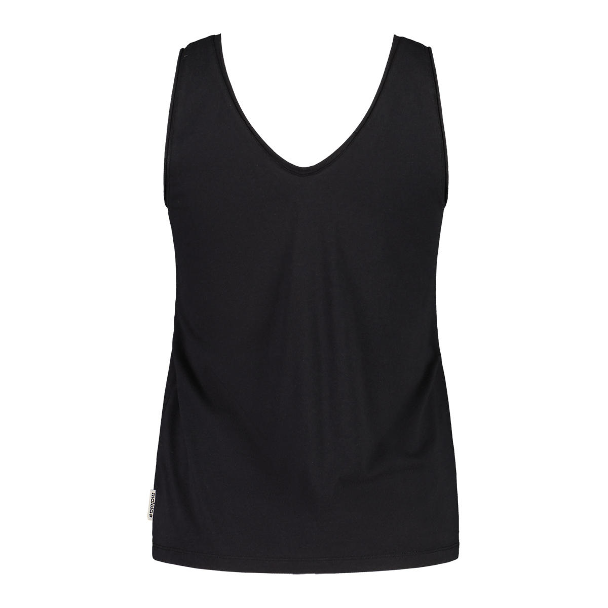 Maloja JohannisbergM. Tanktop Damen Maloja_JohannisbergM-Wood-Cotton-Tank-Top_Women_deep-black_02, Bekleidung, Tanktop, Weste