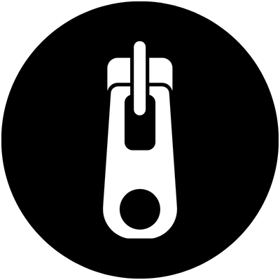 Wasserdichter Zipper