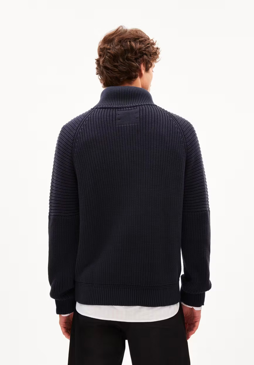 ARMEDANGELS Kaalves Strickpullover Herren Armedangels_KAALVES_Pullover_Men_night-sky_03