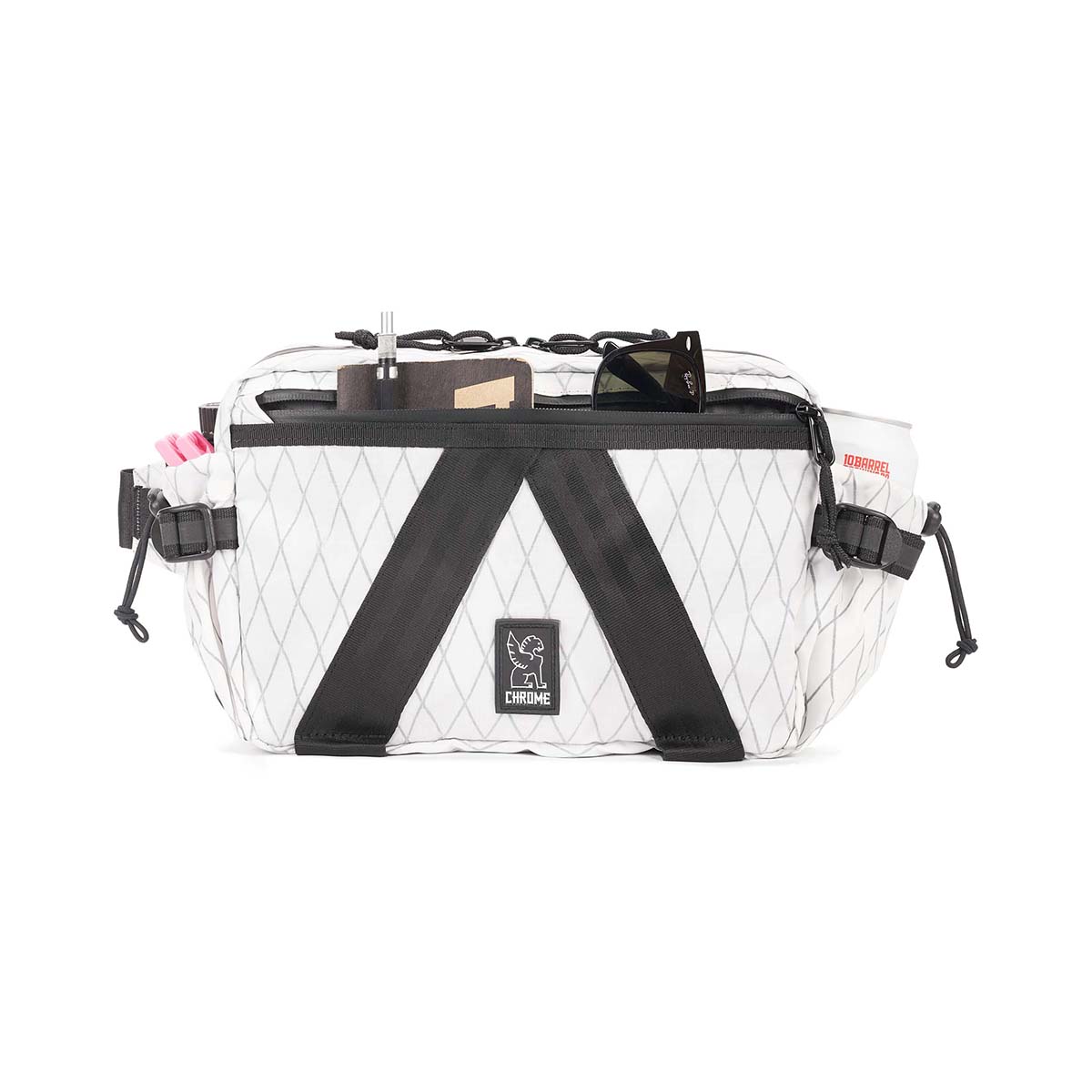 Tensile Hip Pack BG-335-WT-Chrome-Tensile-HipPack-3