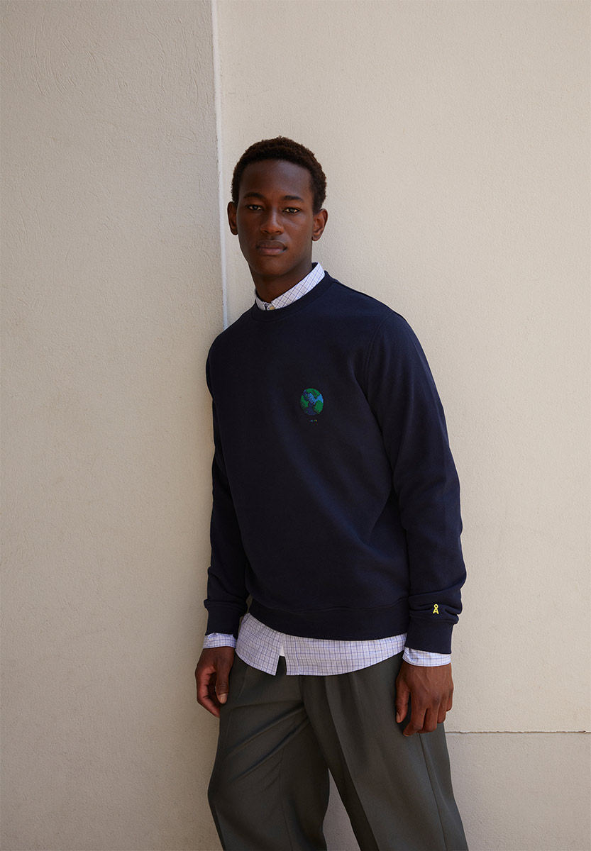 ARMEDANGELS Baaro Embro Icons Sweatshirt Herren AA_30005857-1237_BAARO-EMBRO-ICONS_night-sky_06