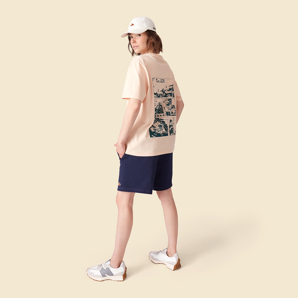 Café du Cycliste Loan Sweatshorts Unisex Cafe-du-Cycliste-LOAN-SHORTS